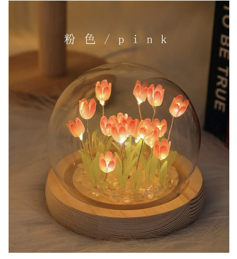 Flower Lamp Holiday Gift Decoration