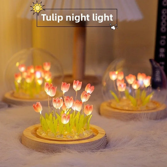 Flower Lamp Holiday Gift Decoration