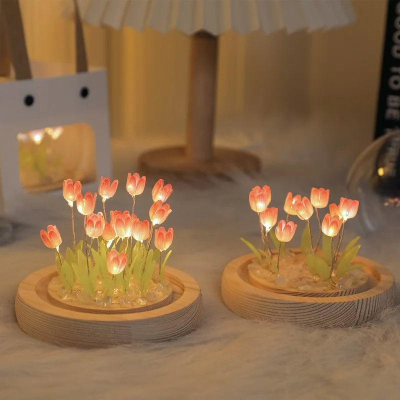 Flower Lamp Holiday Gift Decoration