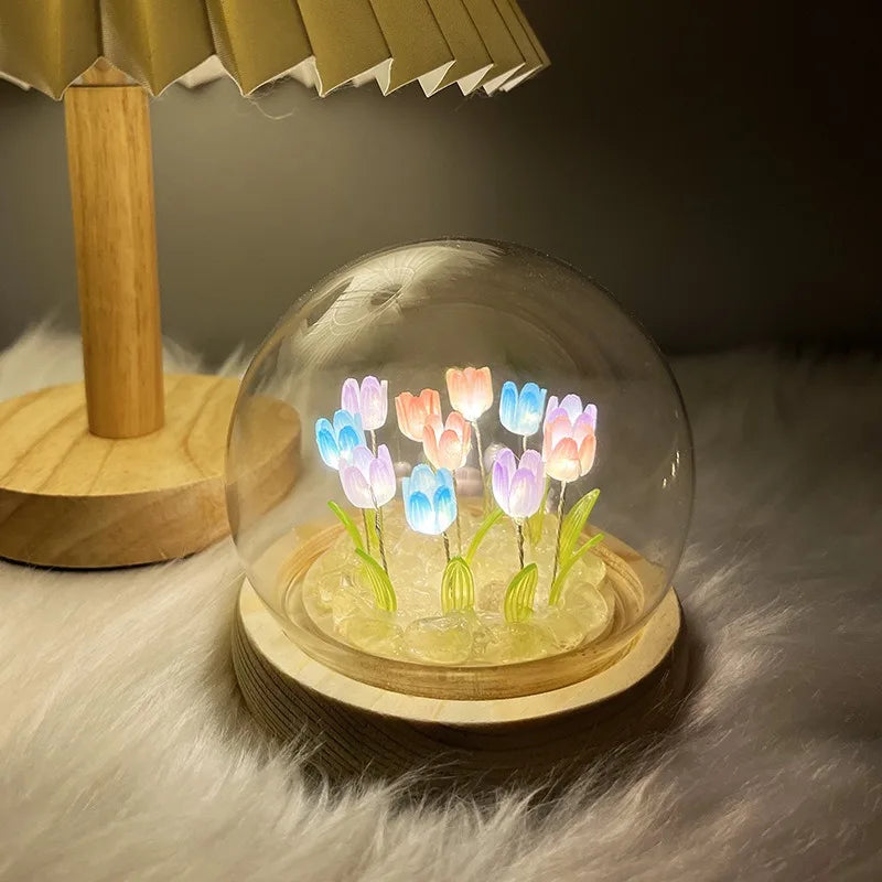 Flower Lamp Holiday Gift Decoration