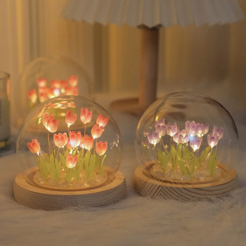 Flower Lamp Holiday Gift Decoration