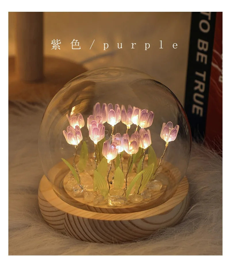 Flower Lamp Holiday Gift Decoration
